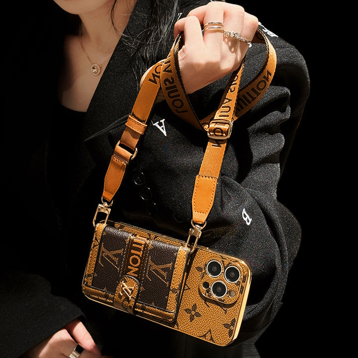 Luxury CASE WITH CHAIN FOR IPHONE 16 15 14 Roxy New 2