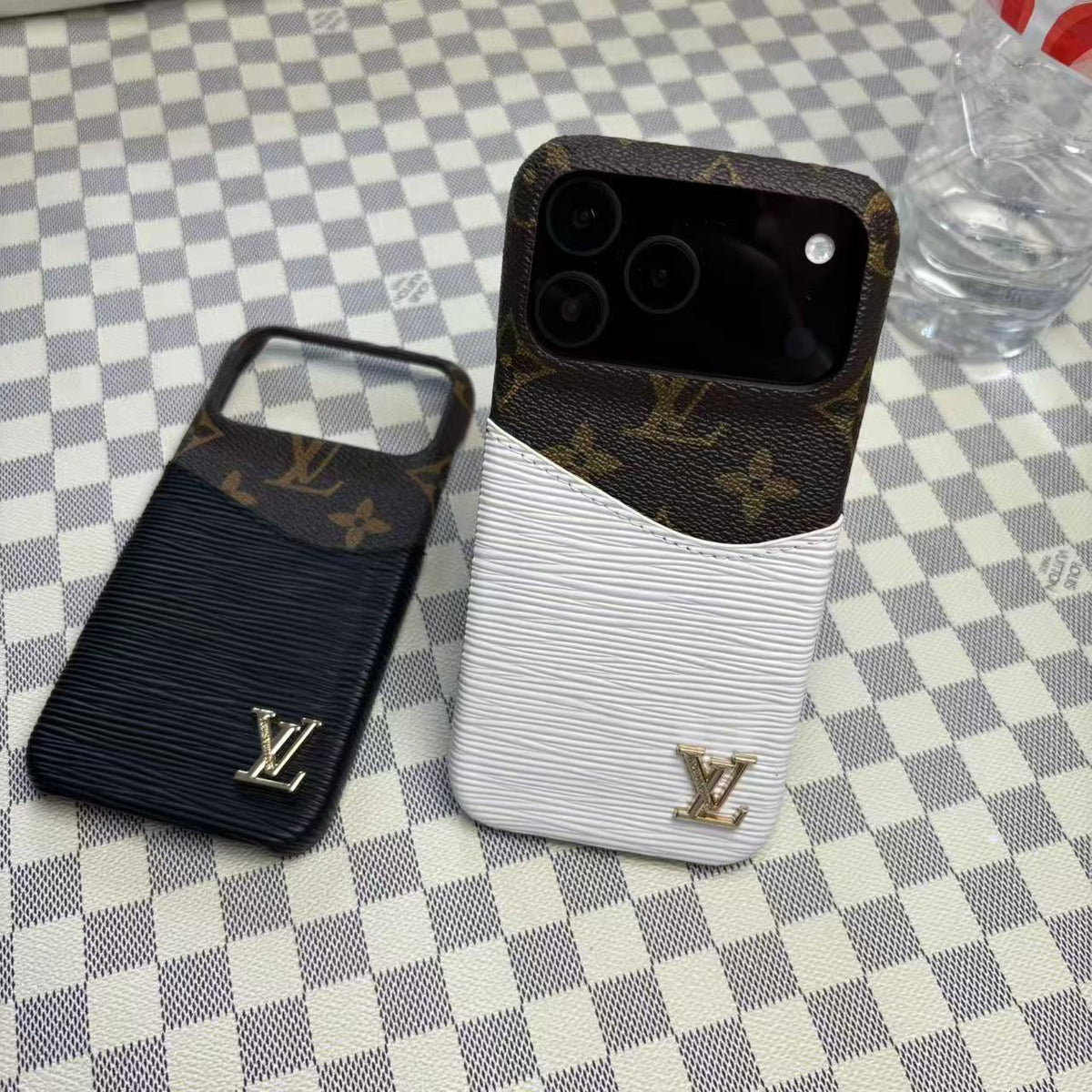 Leather Case with Card Holder for iPhone 12-17 Series