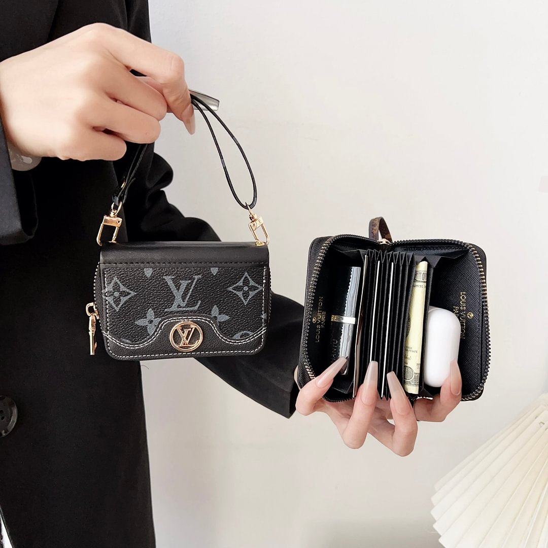 Mini Handbag Zip Wallet Gucci Card Holder Leather Coin Purse Roxy New