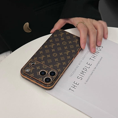 BROWN COLOR PHONE CASE FOR IPHONE
