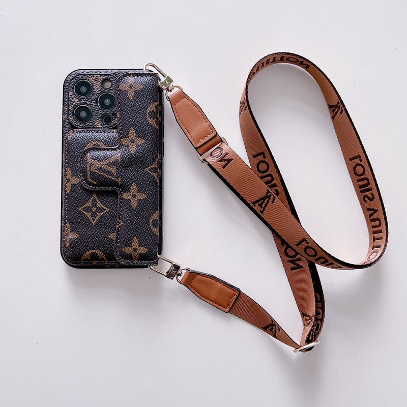 Luxury Side Card Holder Crossbody iPhone Case Roxy New 2