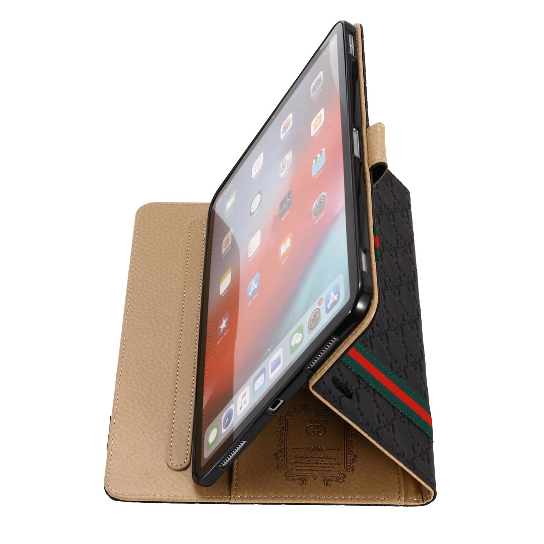 3D Embossing Flip Cover Holster Apple iPad Cases With Stand Function theroxymob