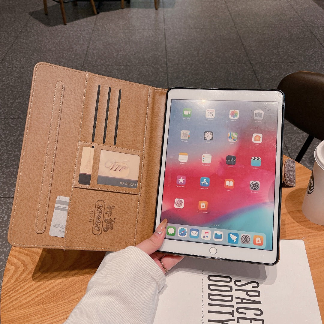 Premium Leather Classic Apple iPad Tablet Case theroxymob