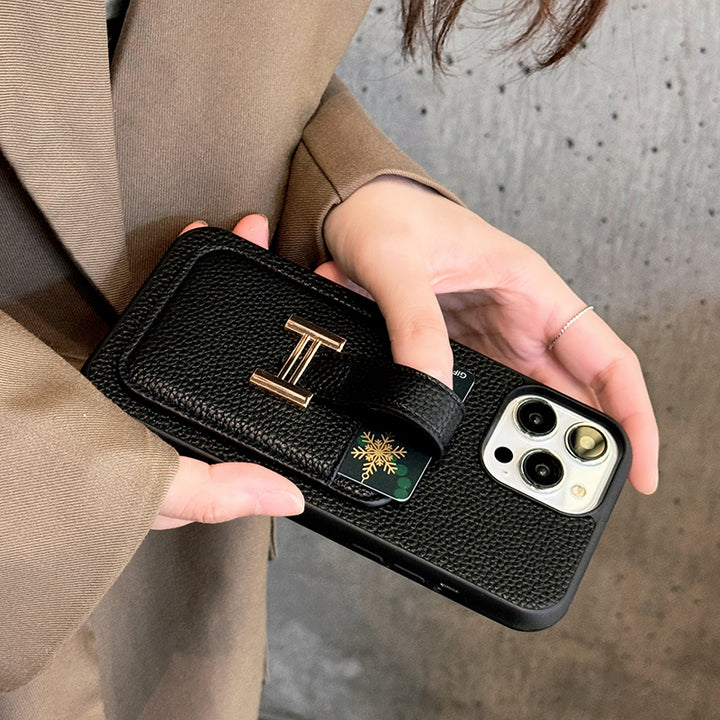 Luxury Leather iPhone Case Roxy New 2