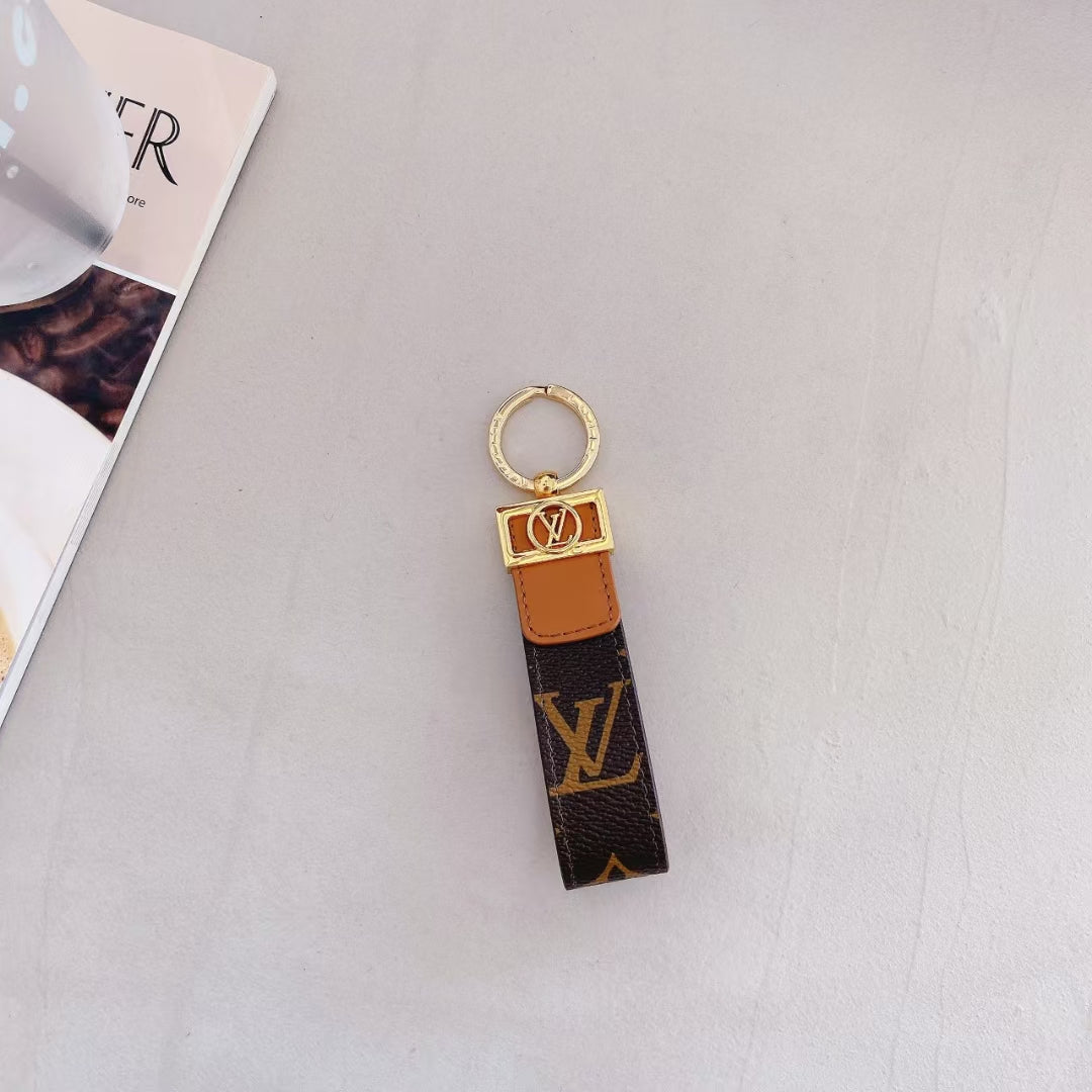 Louis Vuitton Leather Key Chain theroxymob