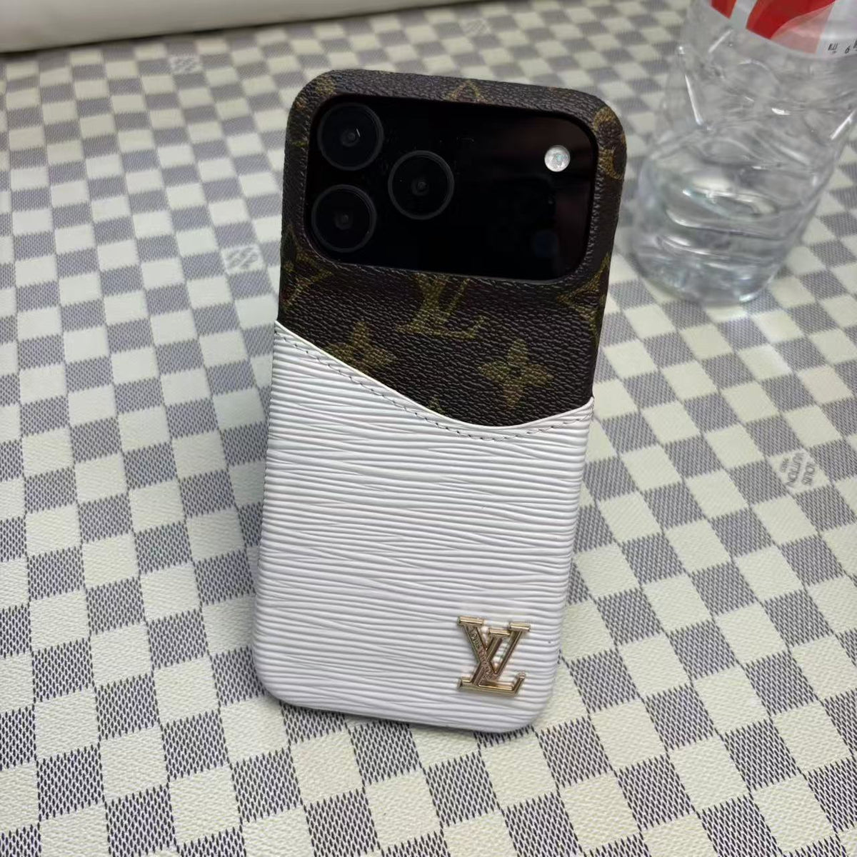 Leather Case with Card Holder for iPhone 12-17 Series