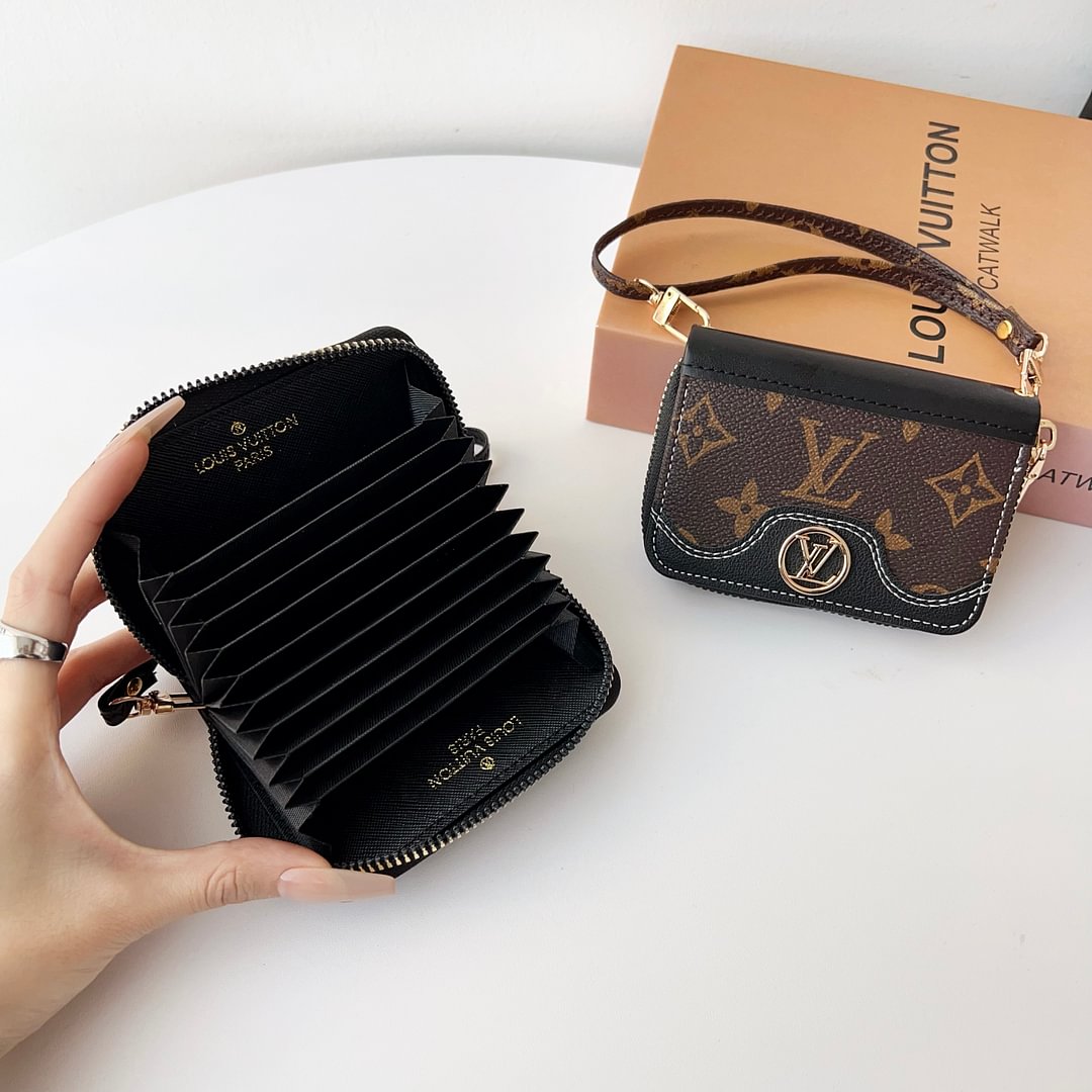 Mini Handbag Zip Wallet Gucci Card Holder Leather Coin Purse Roxy New