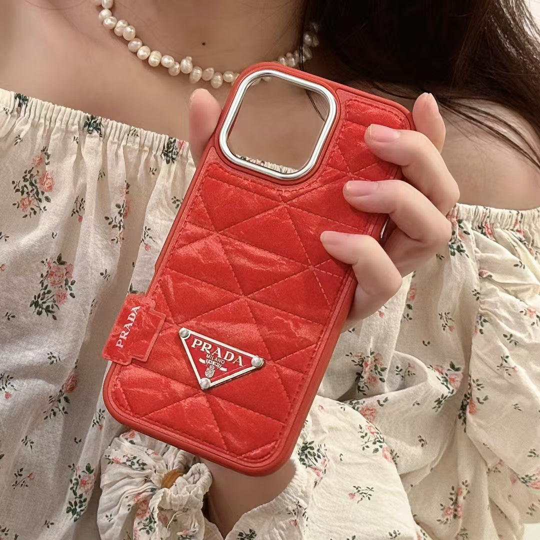 Elegant Prada Apple iPhone Case theroxymob