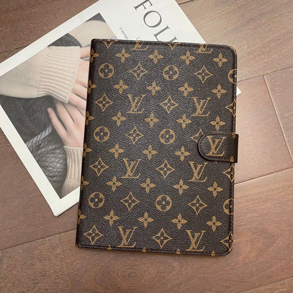 Samsung Galaxy Tab|Luxury Case Canvas Monogram Leather Fresh Summer Theme Pattern Roxy New