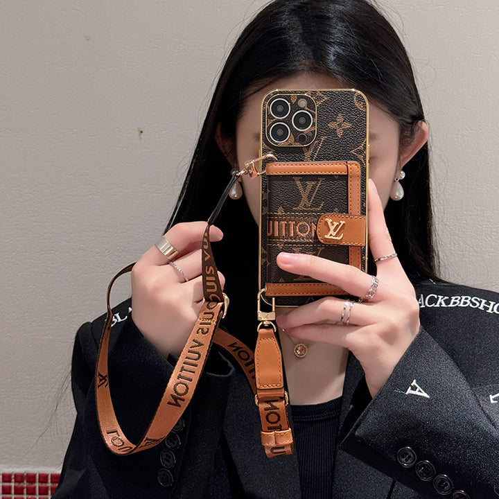 Luxury CASE WITH CHAIN FOR IPHONE 16 15 14 Roxy New 2
