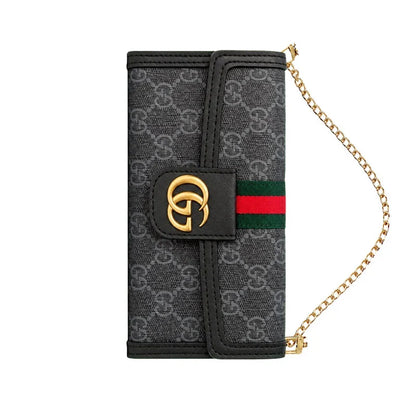 GG Classic Monogram Chain Bag Case for iPhone 12-18