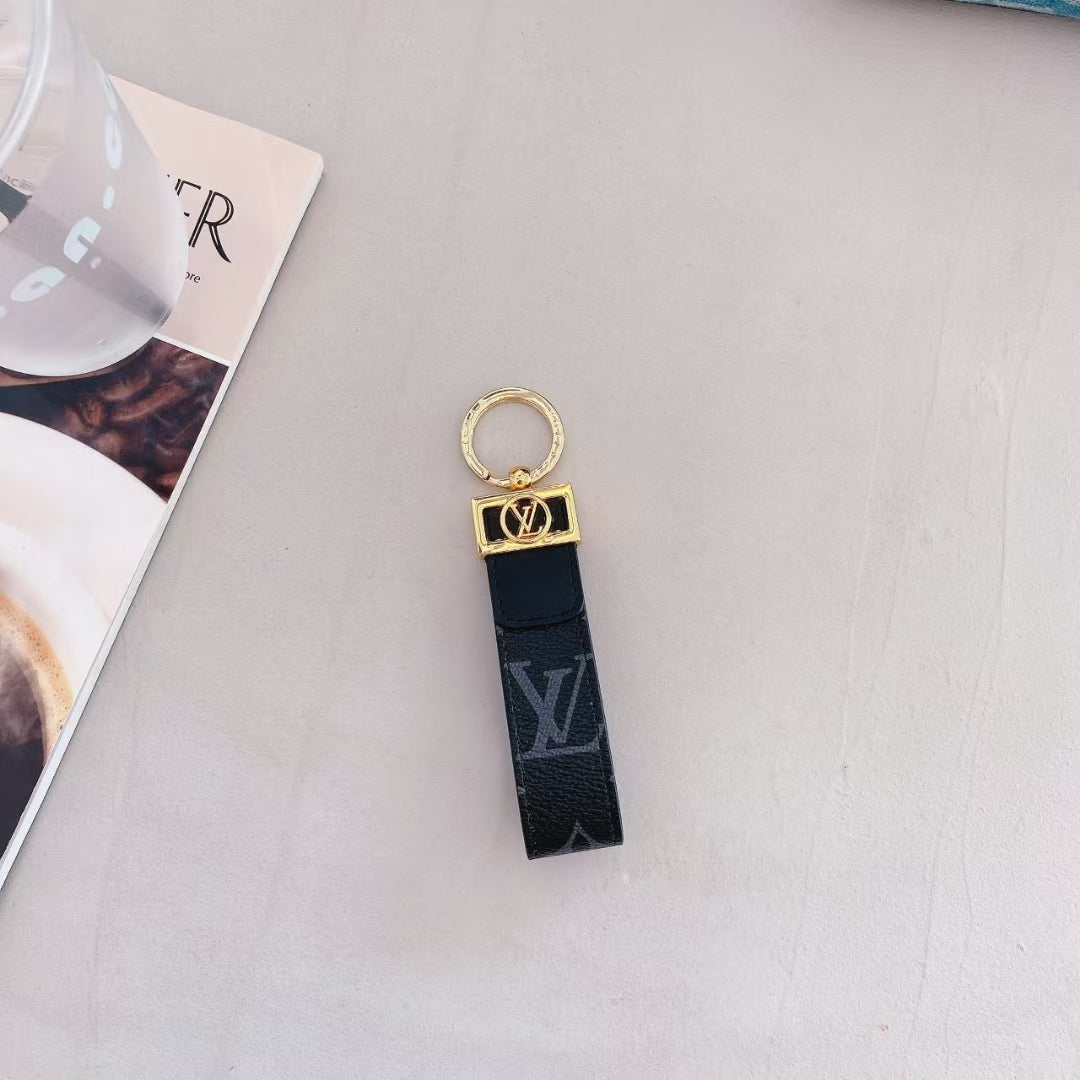 Louis Vuitton Leather Key Chain theroxymob