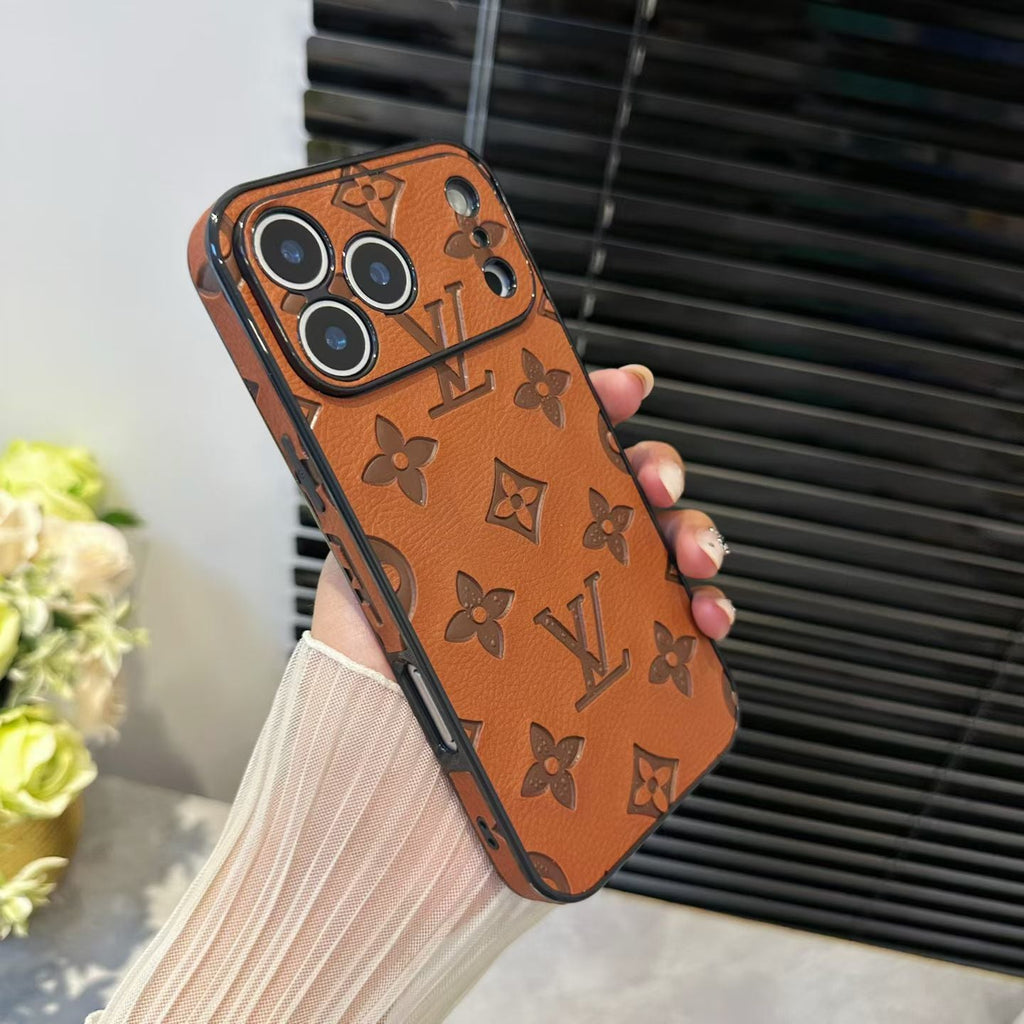 Lv Luxury Phone Case For iPhone 17/ 16 / 15 / 14