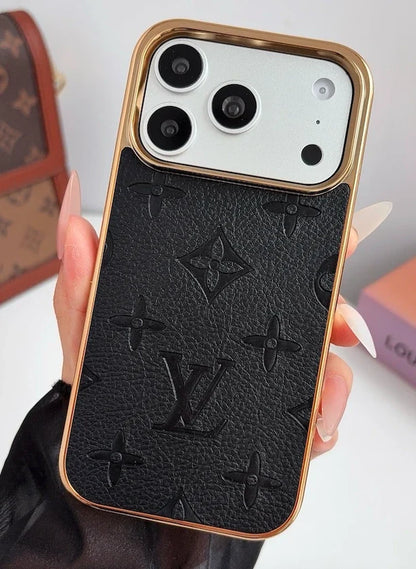 Luxury LV Classic Monogram Case 13-18 Pro & Pro Max