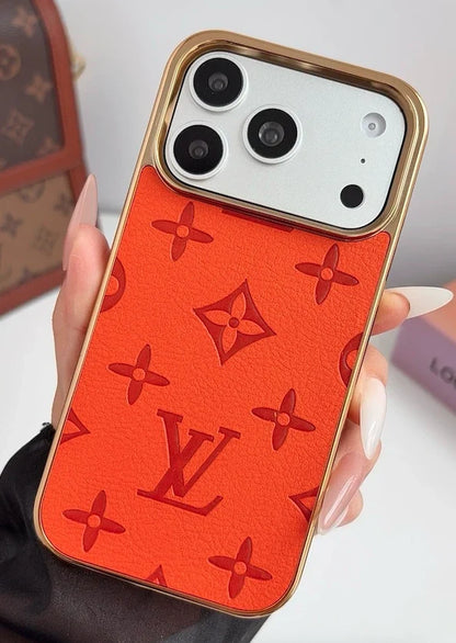 Luxury LV Classic Monogram Case 13-18 Pro & Pro Max