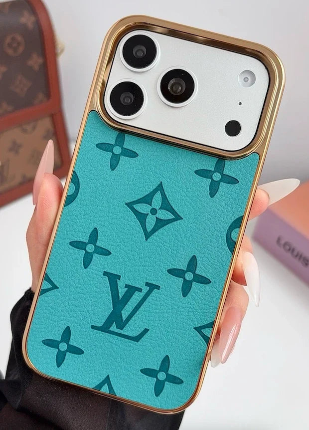 Luxury LV Classic Monogram Case 13-18 Pro & Pro Max