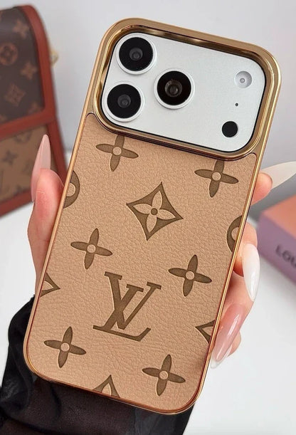 Luxury LV Classic Monogram Case 13-18 Pro & Pro Max