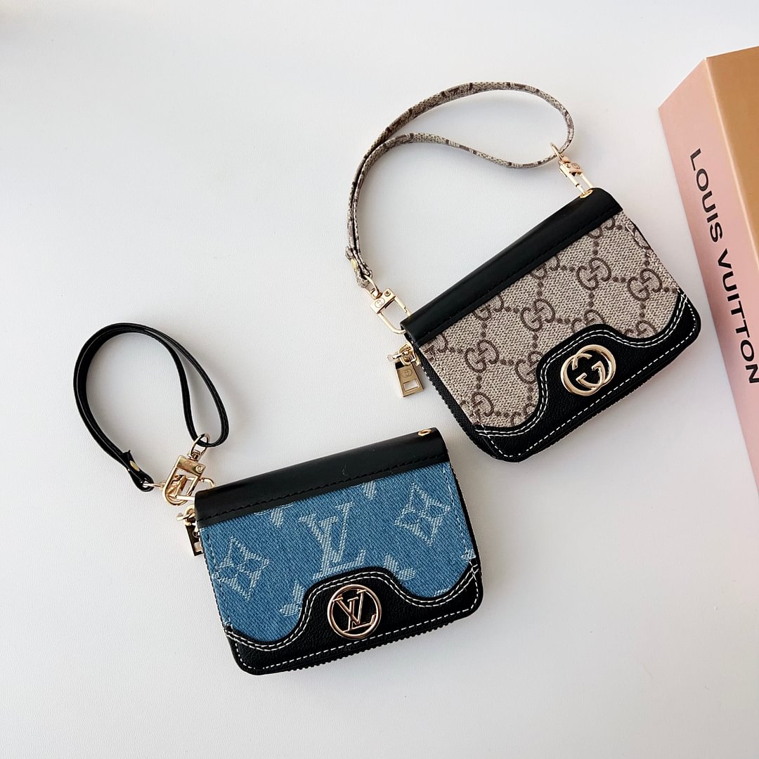 Mini Handbag Zip Wallet Gucci Card Holder Leather Coin Purse Roxy New