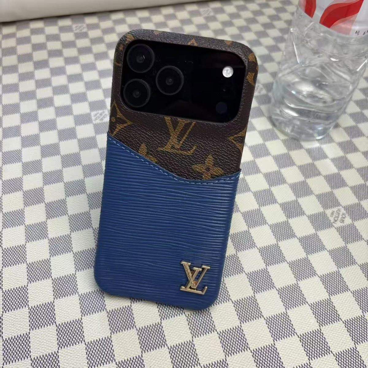 Leather Case with Card Holder for iPhone 12-17 Series