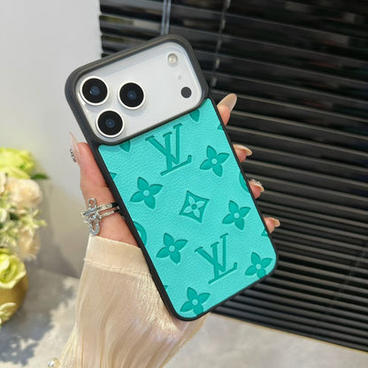 Louis V Luxury Phone Case For iPhone 12-17 Series