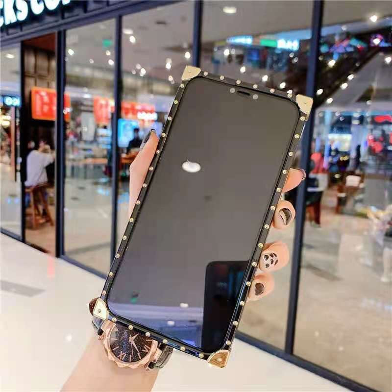 Samsung Galaxy S24 Series Luxury Branded Trunk Case With Chain Roxy New