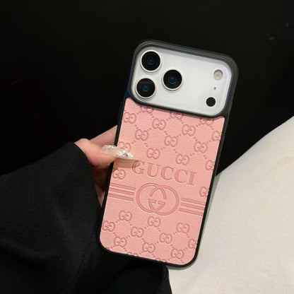 Gucci-Inspired GG Monogram Phone Case For iPhone 12-18