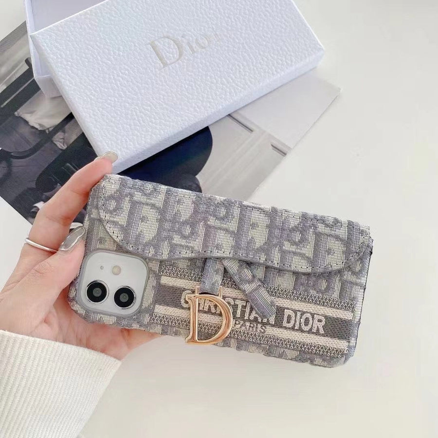 Classic Luxury iPhone Case with Card Holder Roxy New 2