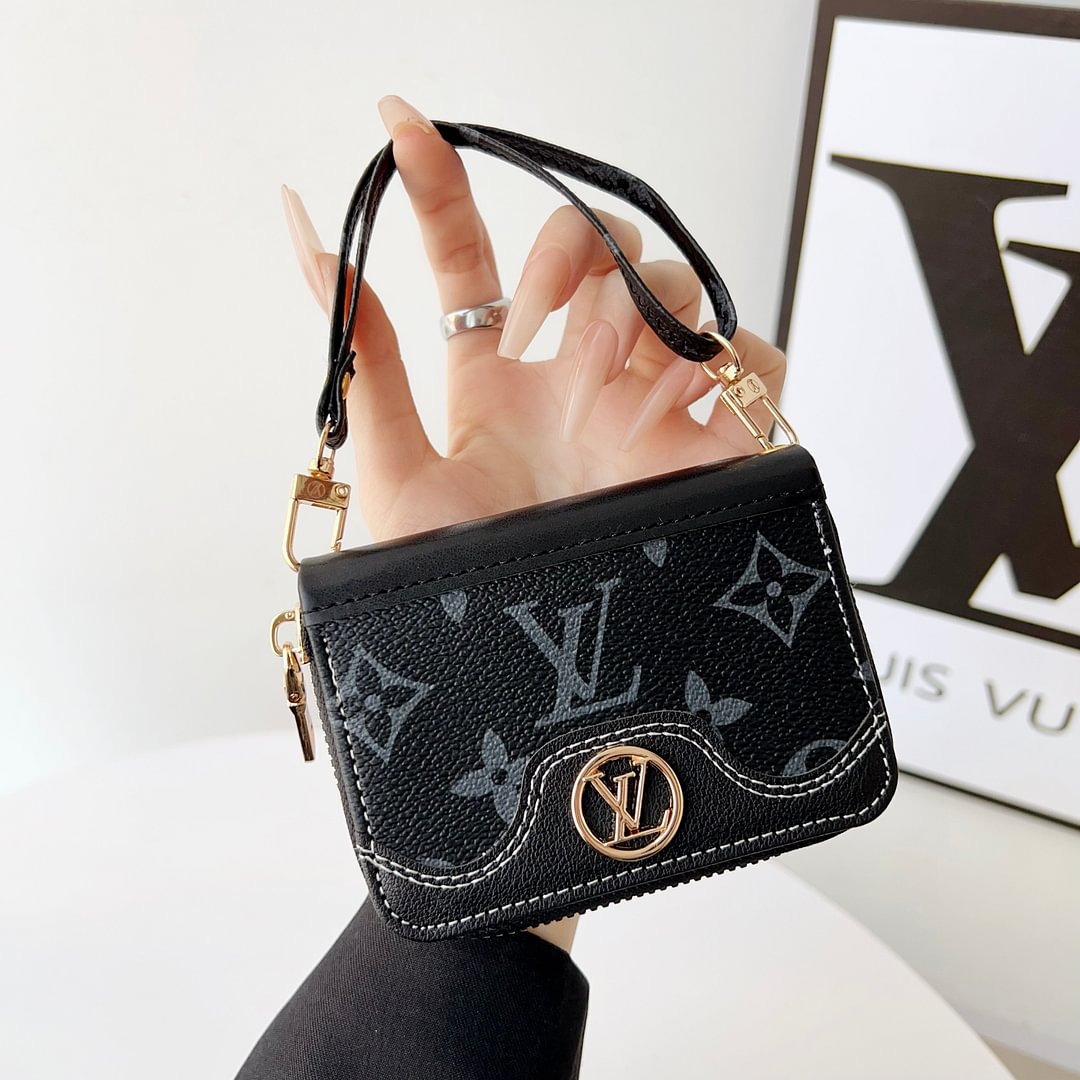 Mini Handbag Zip Wallet Gucci Card Holder Leather Coin Purse Roxy New