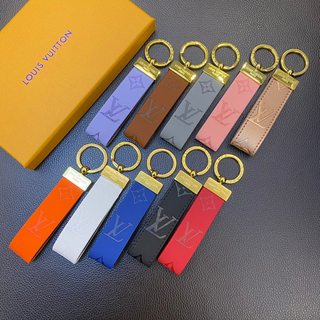 Louis Vuitton Leather Key Chain theroxymob