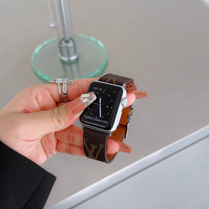 Luxury Strap Brown Apple Watch Roxy New 2