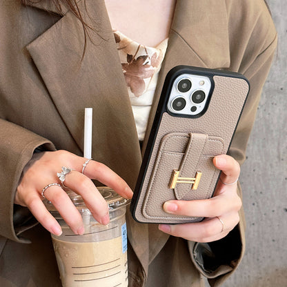 Luxury Leather iPhone Case Roxy New 2