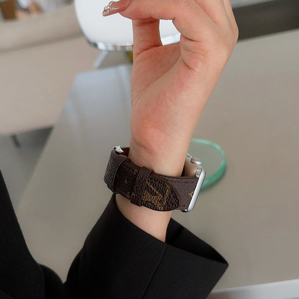 Luxury Strap Brown Apple Watch Roxy New 2