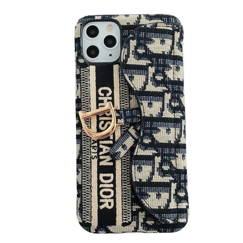Classic Luxury iPhone Case with Card Holder Roxy New 2