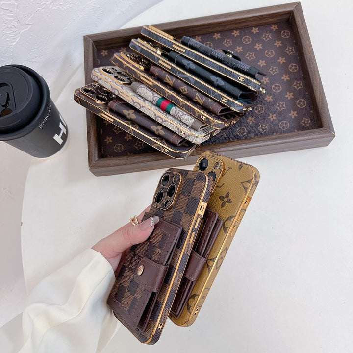 Luxury Classic Color Card Bag Apple iPhone Case Roxy New 2