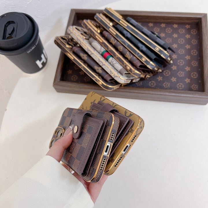 Luxury Classic Color Card Bag Apple iPhone Case Roxy New 2