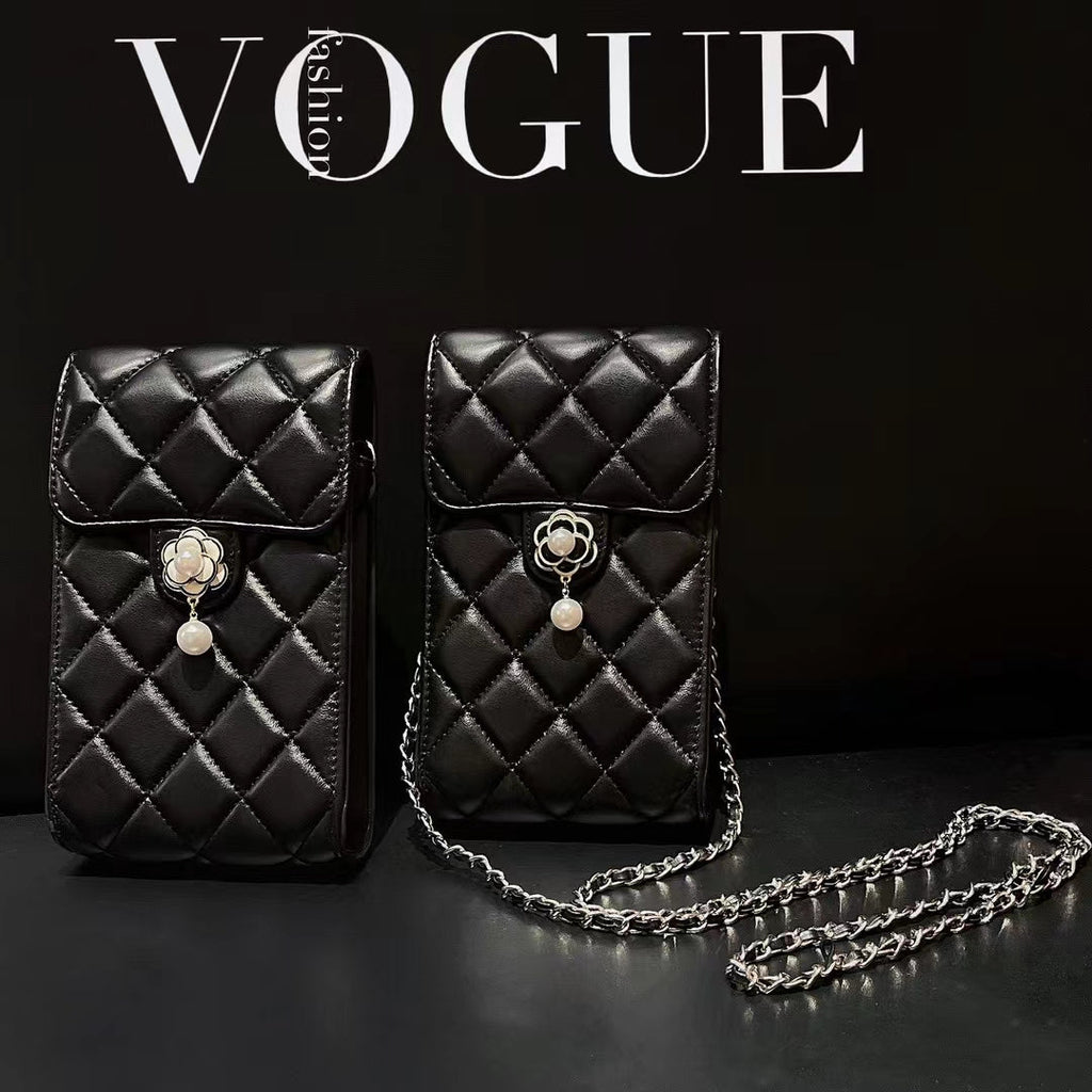 Luxury Genuine Leather Crossbody Phone Bag Roxy New