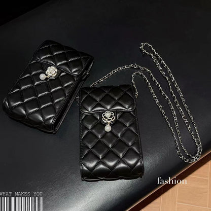 Luxury Genuine Leather Crossbody Phone Bag Roxy New