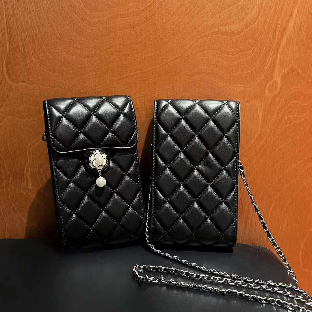Luxury Genuine Leather Crossbody Phone Bag Roxy New