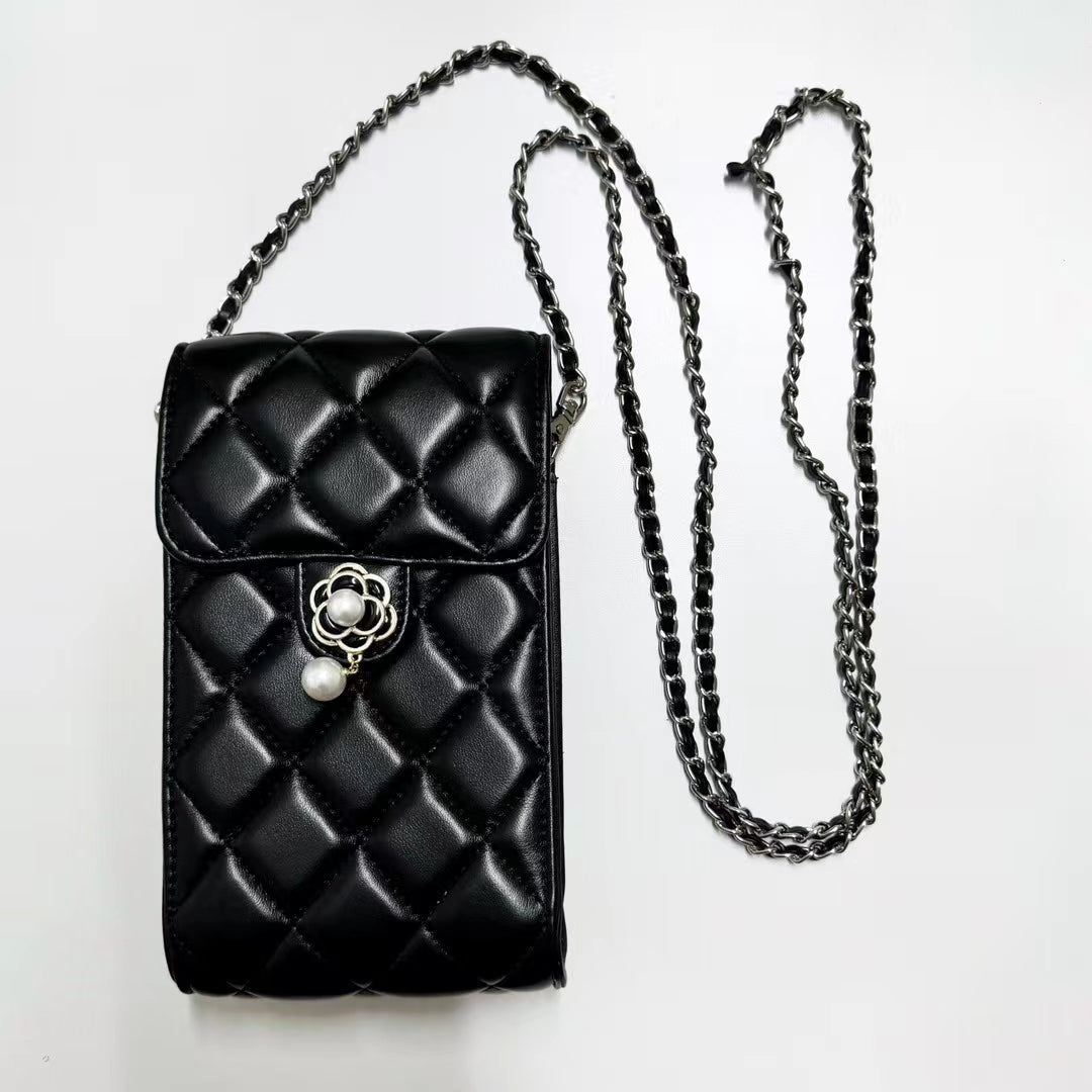 Luxury Genuine Leather Crossbody Phone Bag Roxy New