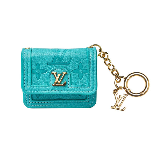 Louis Vuitton AirPods Case Decorated with a Monogram