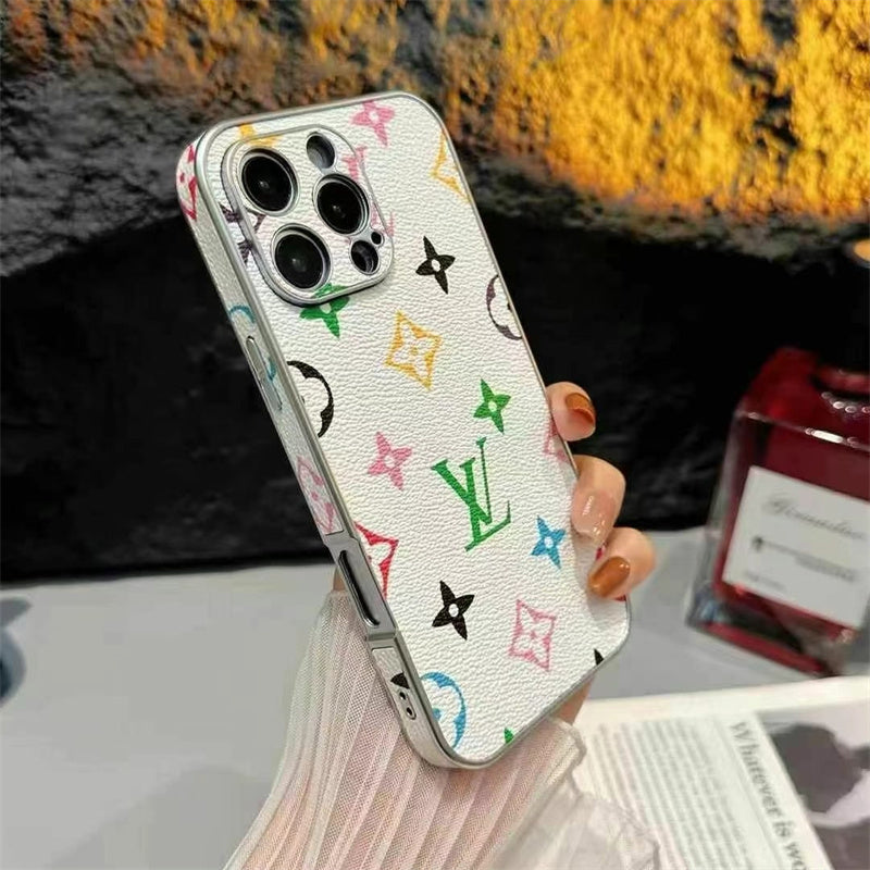 Luxury LV Leather iPhone Case Roxy New 2