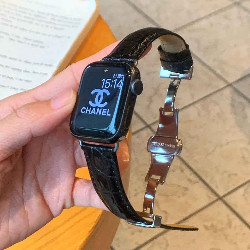 Alligator Leather Strap Roxy New 2