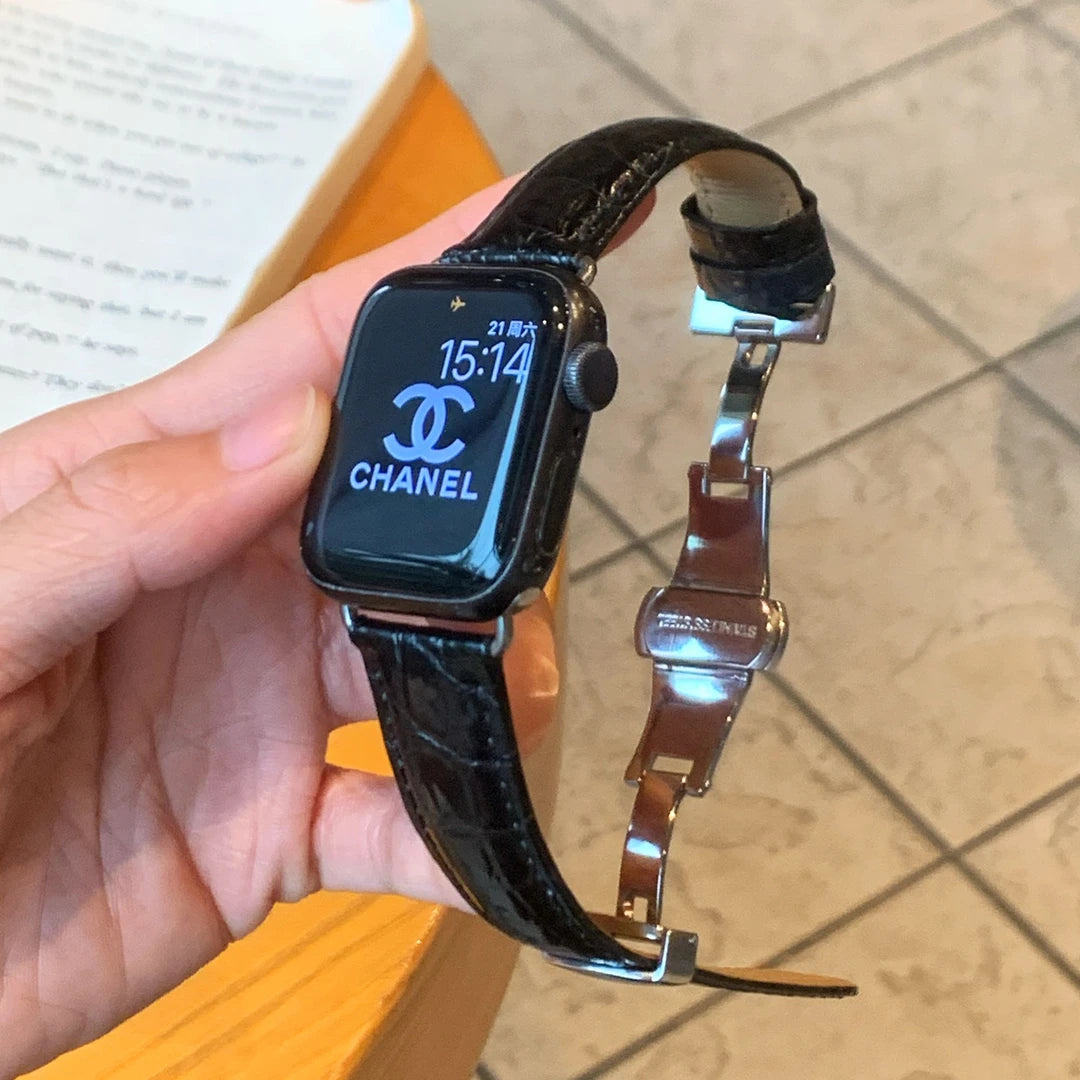 Alligator Leather Strap Roxy New 2