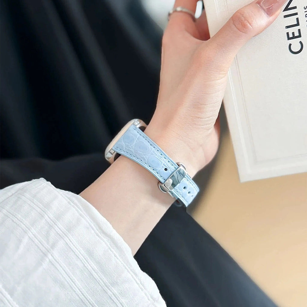 Alligator Leather Strap Roxy New 2