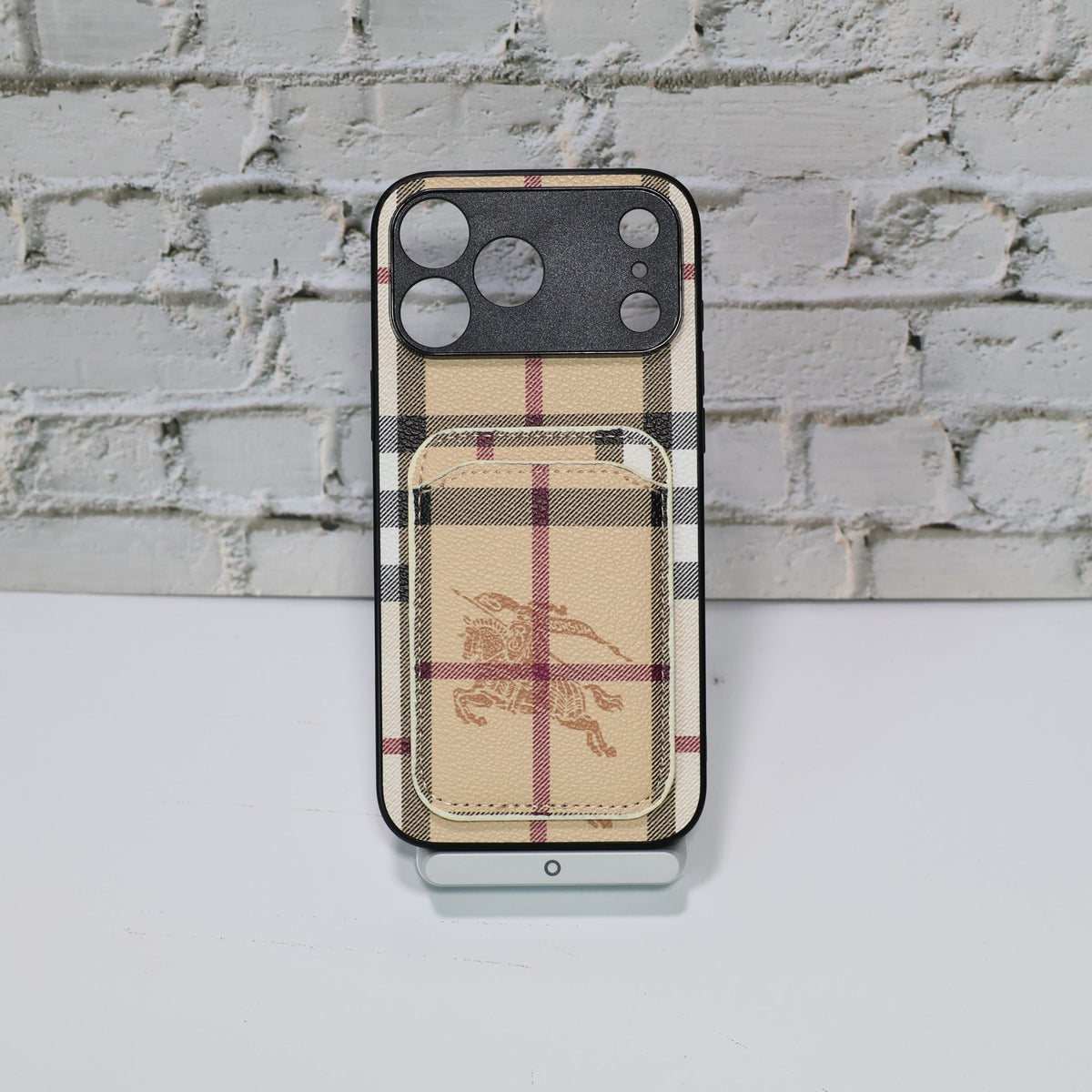 Luxury Brand Card Holder Phone Case For iPhone 12-18 Series