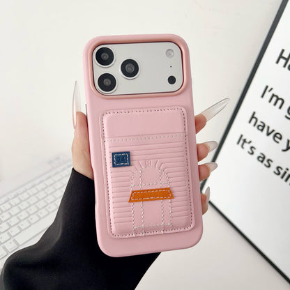 Card Holder Hermes Case for iPhone 13-17 Series