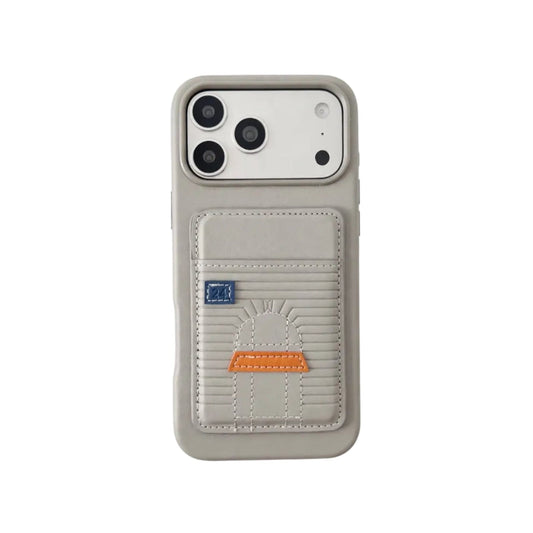 HRM Textured Leather Wallet Case with Card Slots for iPhone 13-18 Pro & Pro Max