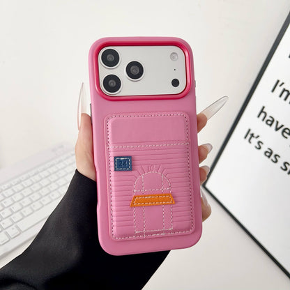 Card Holder Hermes Case for iPhone 13-17 Series