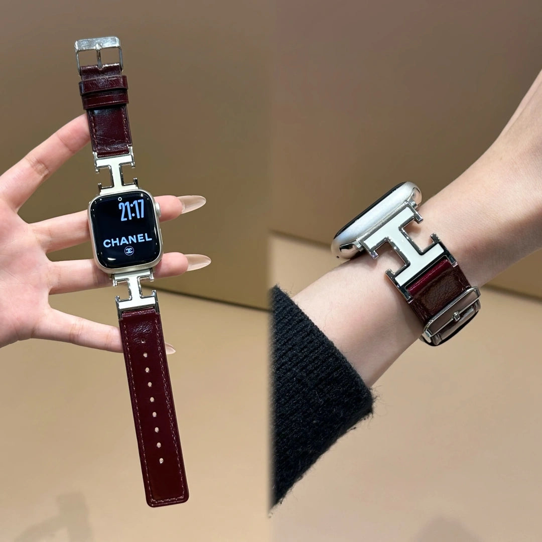 D-H Calf Leather Strap Roxy New 2