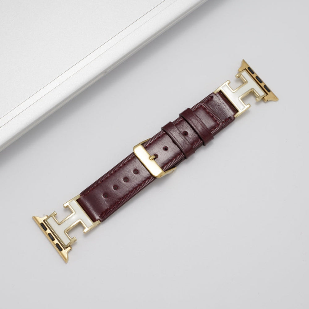 D-H Calf Leather Strap Roxy New 2